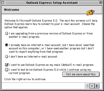 outlook express 5.0 6 for mac